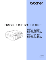 Brother MFC-J410 Basic User's Manual