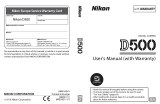 Nikon D500 User manual