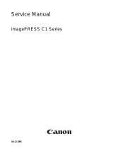 Canon imagePRESS C1 User manual