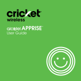 Cricket Alcatel APPRISE User manual