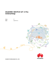 Huawei Watch GT 2 Pro User manual