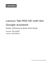 Lenovo Tab M10 FHD Plus Quick start guide