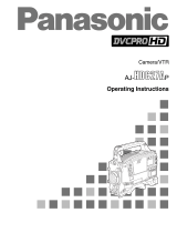 Panasonic AJ-HDC27A User manual