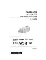 Panasonic HC-V260 Owner's manual