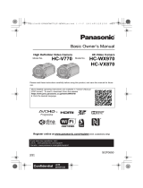 Panasonic HC-V770 Owner's manual