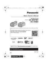 Panasonic HC-WX991 Owner's manual