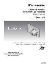 Panasonic DMC-F5 Owner's manual
