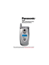 Panasonic GU87 User manual
