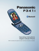 Panasonic P341i User manual