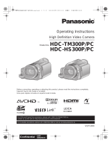 Panasonic HDC-TM300P User manual