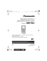 Panasonic HM-TA1 User manual