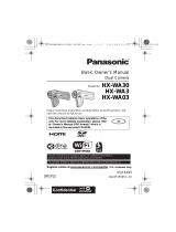 Panasonic HX-WA3 User manual