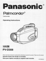 Panasonic PV-D308 Operating instructions