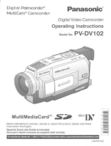 Panasonic PV-DV102 User manual