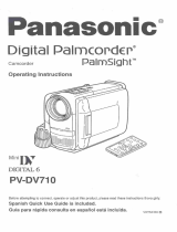 Panasonic PV-DV710 Operating instructions