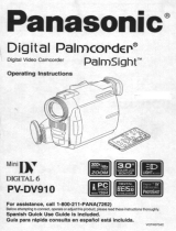 Panasonic PV-DV910 Operating instructions
