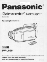 Panasonic PV-L858 Operating instructions
