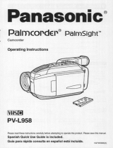 Panasonic PV-L958 User manual
