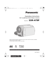Panasonic SDR-H79P User manual