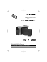 Panasonic SDR-SW20P User manual