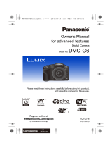 Panasonic DMCG6EB User manual