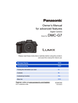Panasonic DMC-G70 User manual