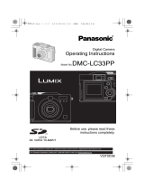 Panasonic DMC-LC33PP User manual