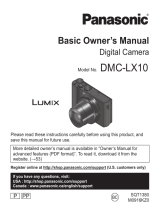 Panasonic DMC-LX10 Owner's manual