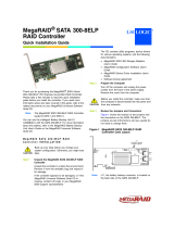 Broadcom MegaRAID SATA 300-8ELP-4ELP RAID Controller User guide