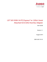 Broadcom Avago SAS 9300-16i PCI Express to 12Gb/s SAS Host Bus Adapter User guide
