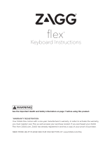 Zagg Flex Owner's manual