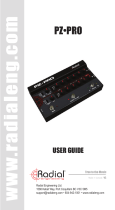 Radial PZ•PRO User manual