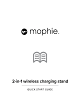 Mophie 2-in-1 wireless charging stand Owner's manual