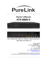 PureLink HTX-8800 II User Manual v1.0 User manual