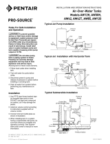 Pro-source Air-Over-Water Tanks Owner's manual