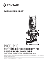 Fairbanks-nijhuis 5430 Solids Handling Pumps Owner's manual
