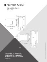 Aurora 3801 & 3804 End Suction Pumps Owner's manual