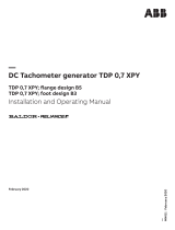 Baldor-RelianceDC Tachometer generator TDP 0,7 XPY