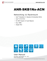 Acrosser Technology ANR-SKB1Nx-ACN 1U Owner's manual
