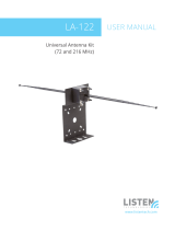 Listen Technologies LA-122 Universal Antenna Kit Owner's manual