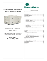 ClimateMaster  Dedicated Outside Air Systems  Owner's manual