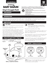 WowWee Baby Shark Sing & Snuggle Plush User manual