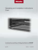 Miele H 7260 BP Owner's manual