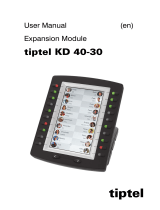 Tiptel KD 40-30 User manual