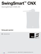 Nice HySecurity SwingSmart CNX Series User manual