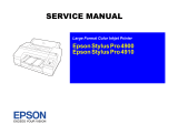 Epson Stylus Pro 4900 User manual