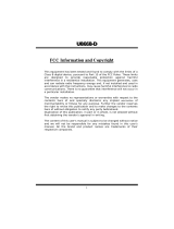 Biostar U8668-D User manual