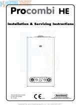 VOKERA ProCombi 100 HE Installation And Service Instructions Manual