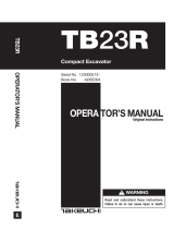 Takeuchi TB23R User manual