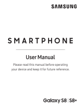 Samsung Galaxy S8 User manual